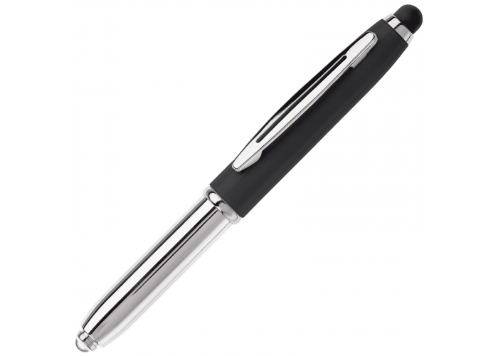 Balpen Stylus Shine Metaal-Zwart