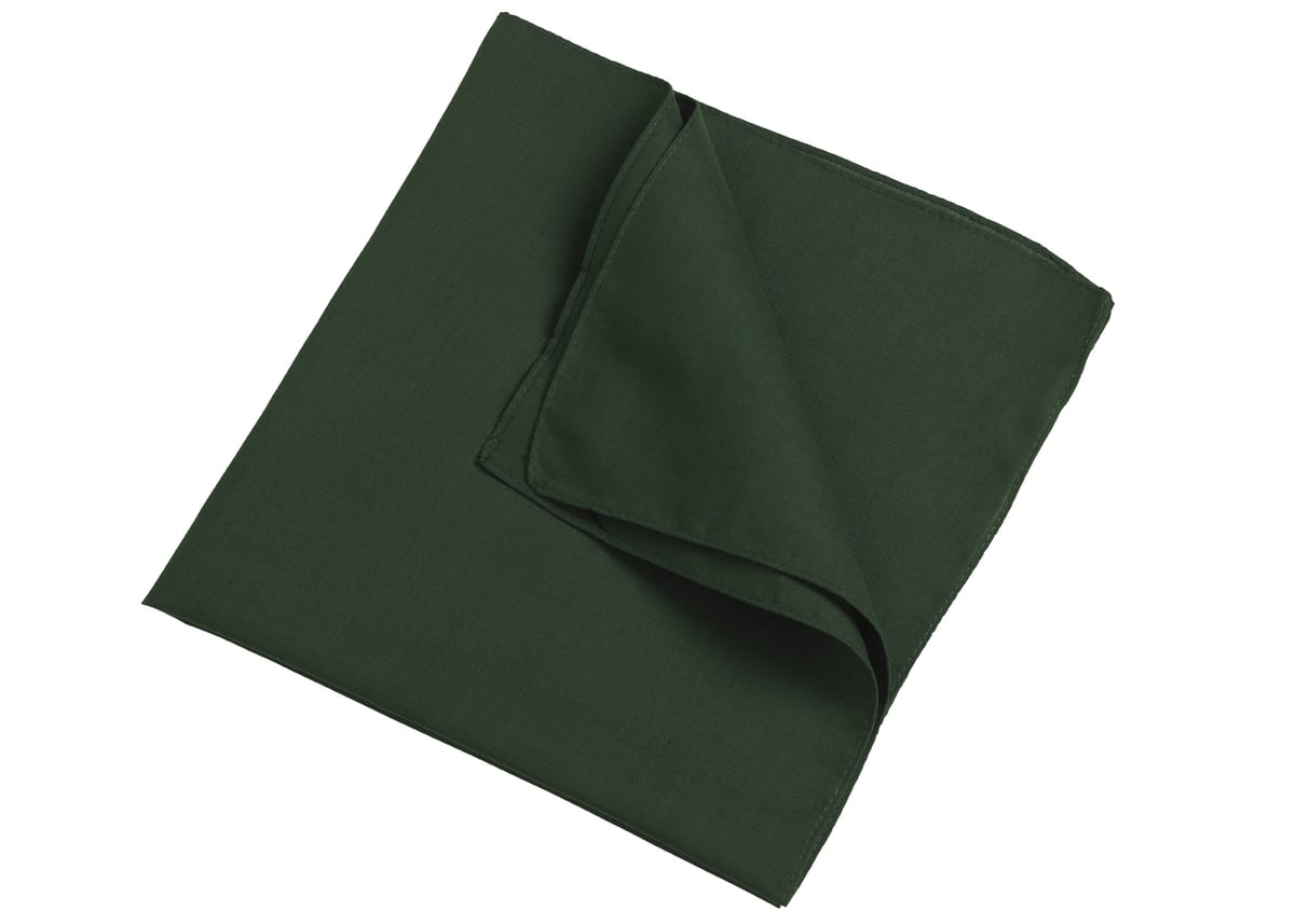 Bandana-Donkergroen