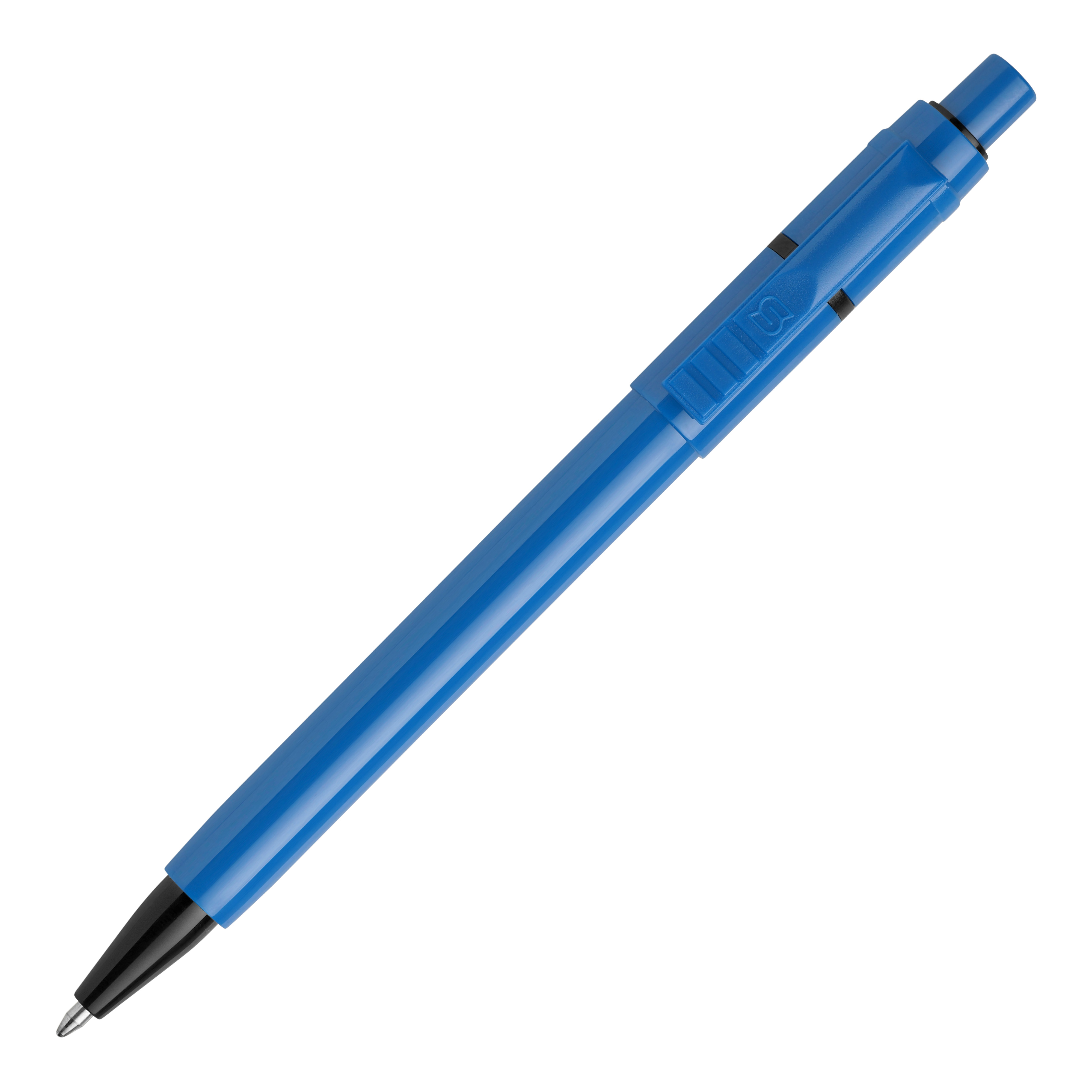 Balpen Baron Hardcolor-Hellblau / schwarz
