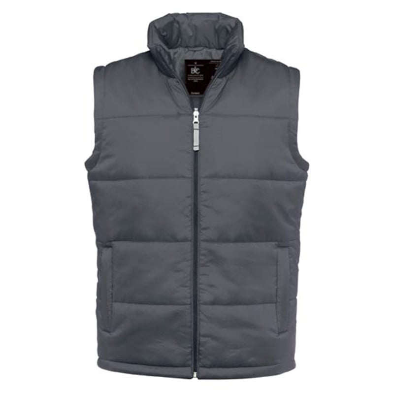 Bodywarmer Men-Donkergrijs