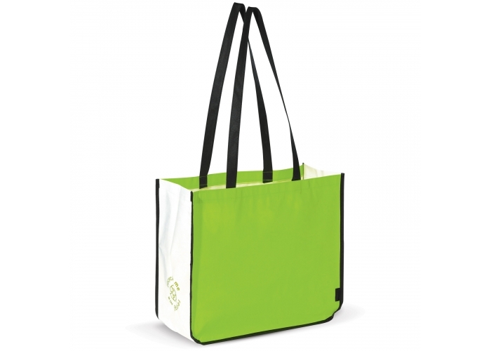 Boodschappentas PP Non Woven 120g/m²-Groen