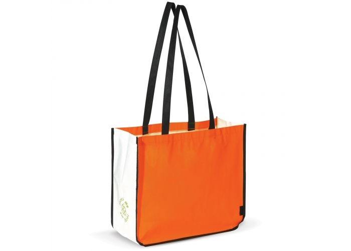 Boodschappentas PP Non Woven 120g/m²-Oranje