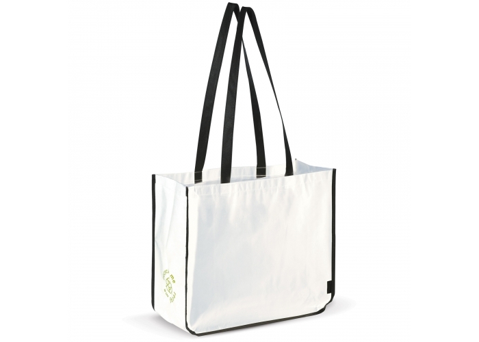 Boodschappentas PP Non Woven 120g/m²-Wit