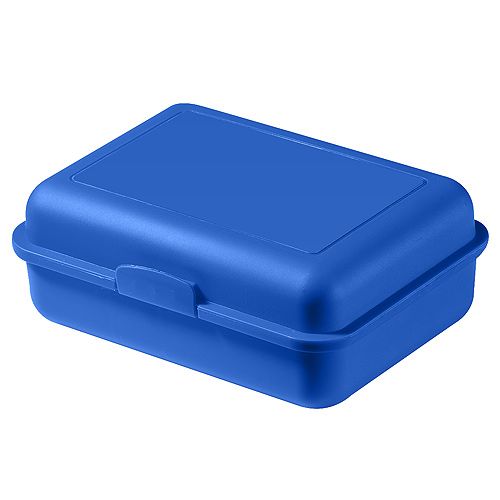 Broodtrommel Schoolbox (Fotoprint)-Fotoprint-Blauw, #1468b4
