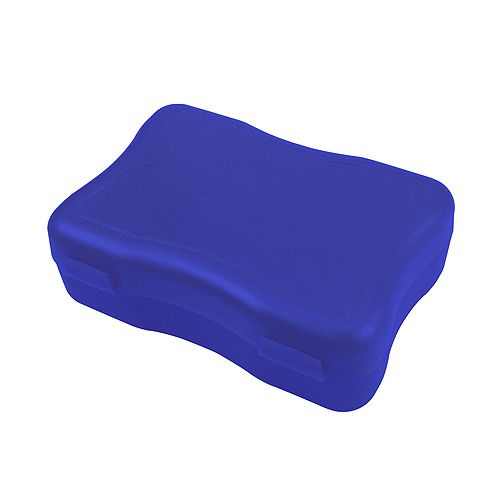 Broodtrommel Wave Middel-1 kleur-Trend Blauw, #1d8bce
