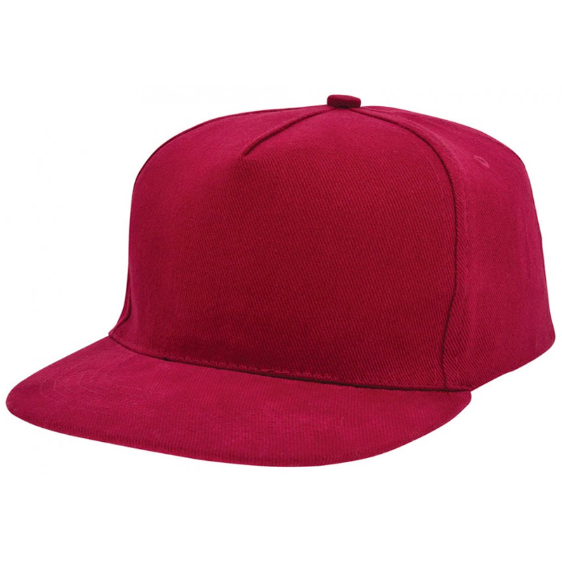 Brushed Baseball Cap-Bordeaux