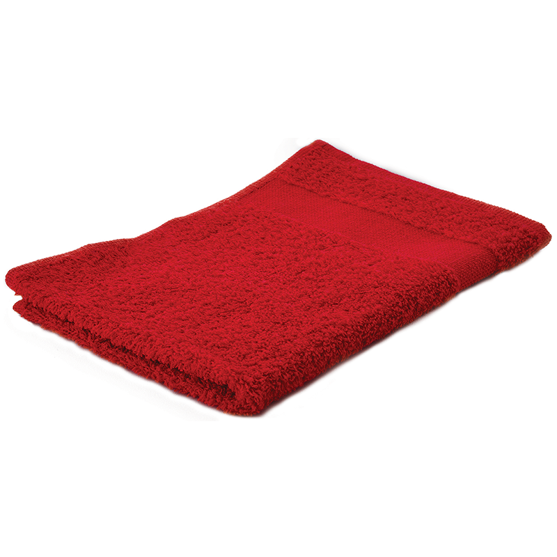 Budget gastendoek 30 x 50 cm-Rood