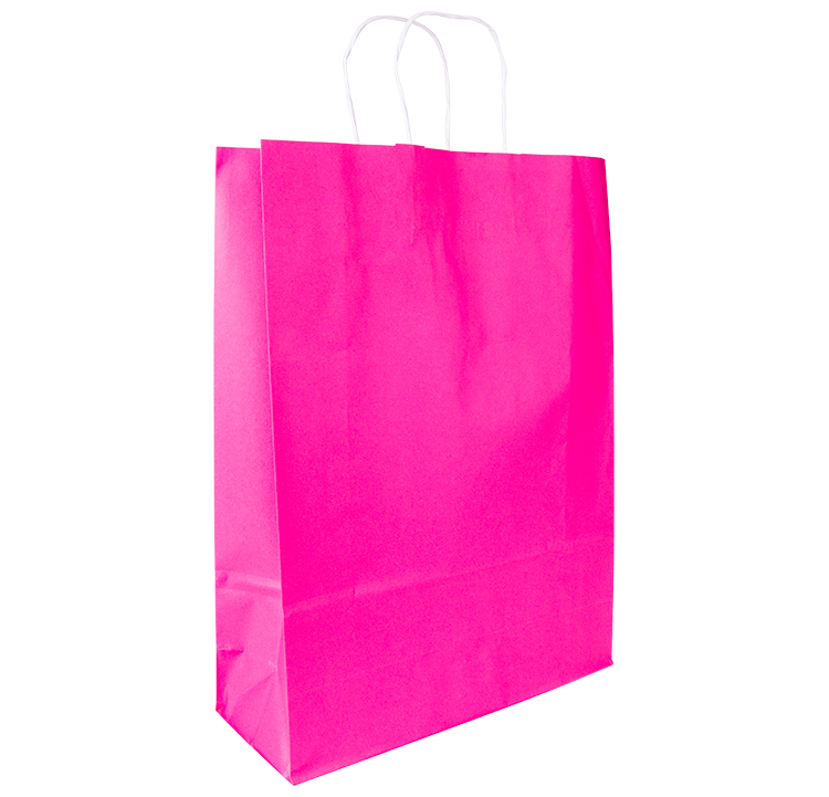 Budget papieren tas A3-Fuchsia