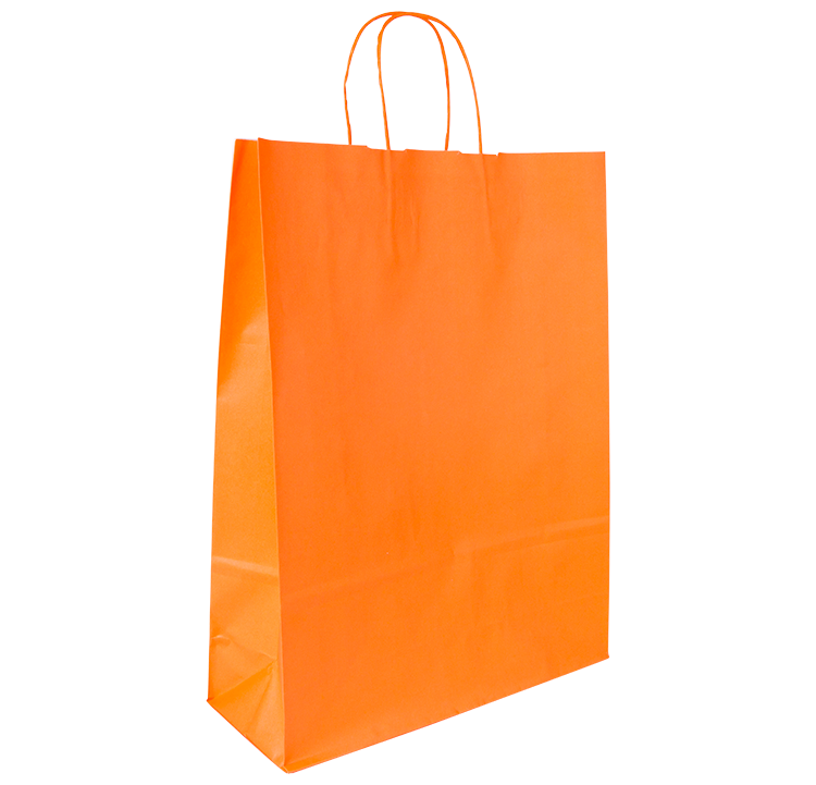 Budget papieren tas A3-Oranje