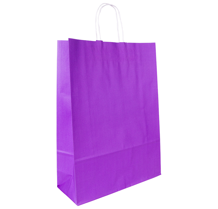 Budget papieren tas A3-Paars