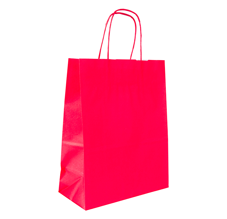 Budget papieren tas A4-Rood
