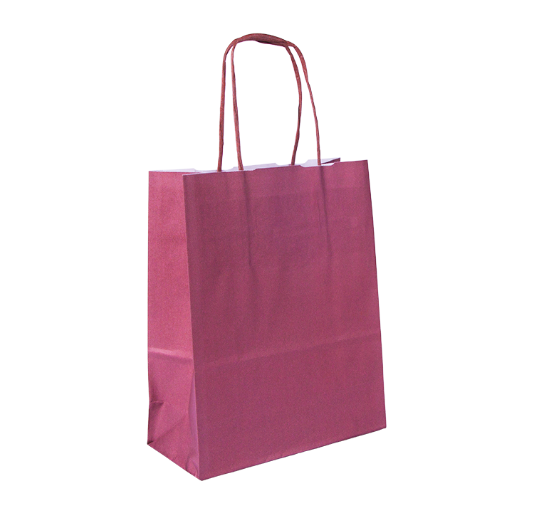 Budget papieren tas A5-Bordeaux