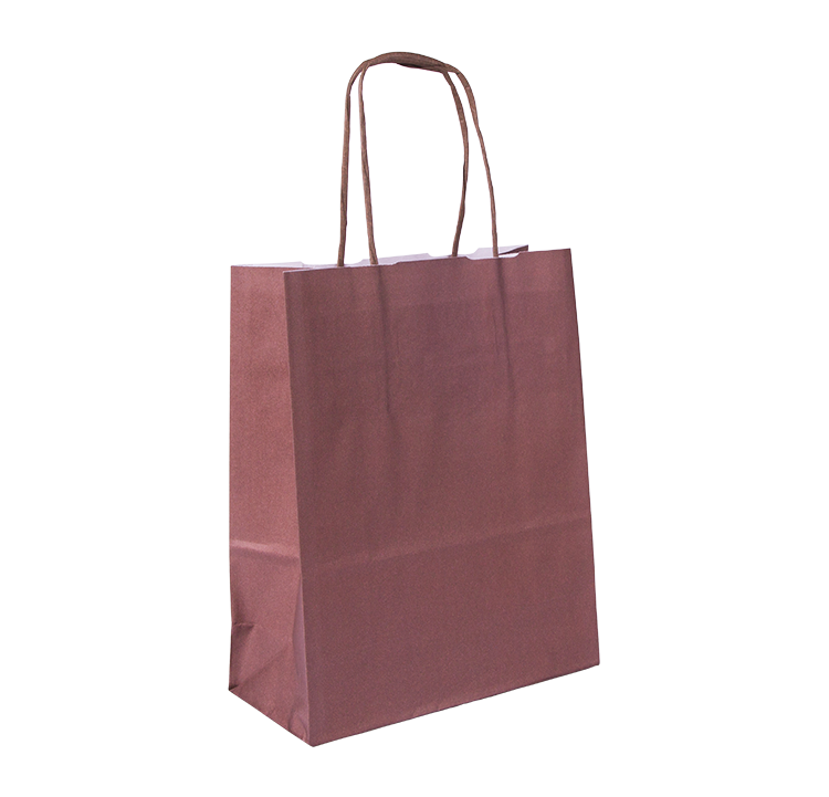 Budget papieren tas A5-Bruin
