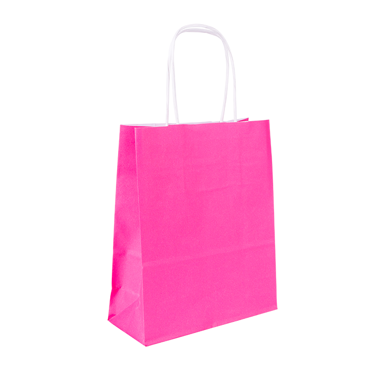 Budget papieren tas A5-Fuchsia