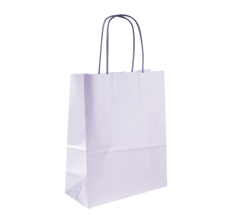 Budget papieren tas A5-Zilver