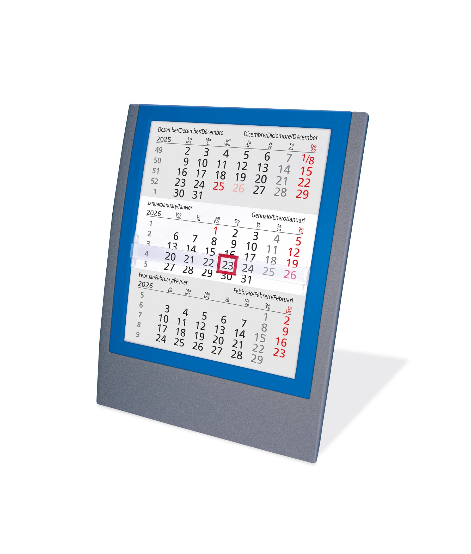 Bureaukalender Elegance-Anthraciet