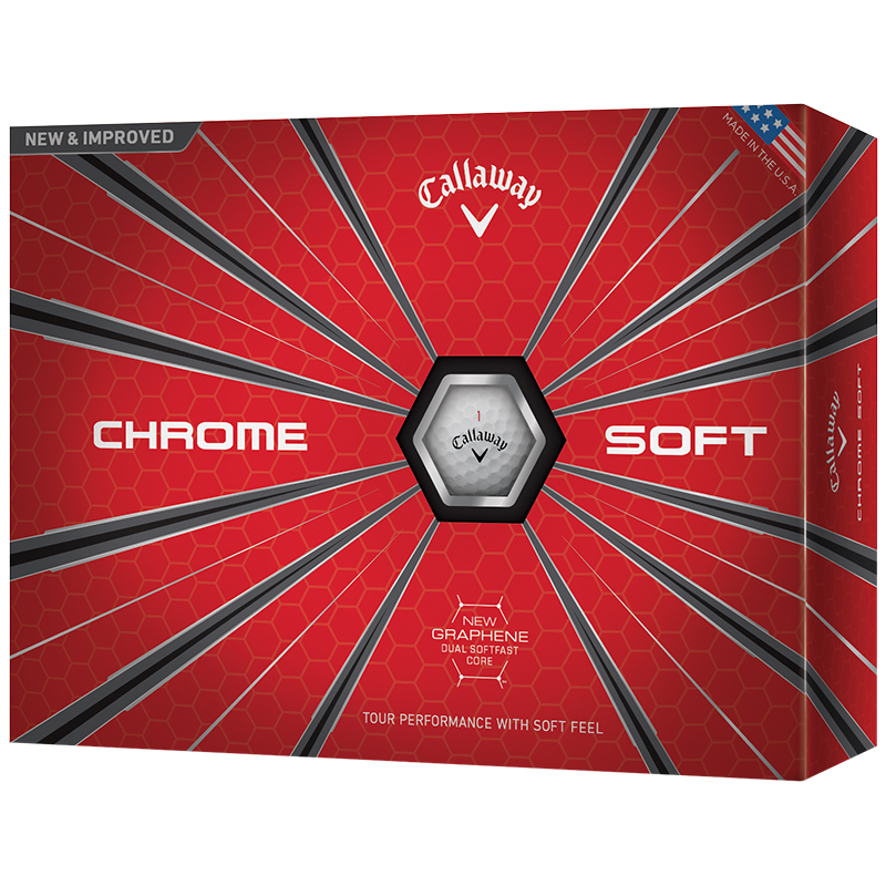 Callaway Chrome Soft Golfbal-Wit