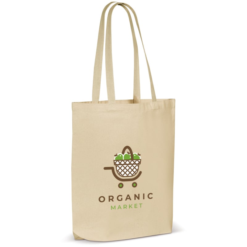 Canvas tas korte hengsels-Naturel