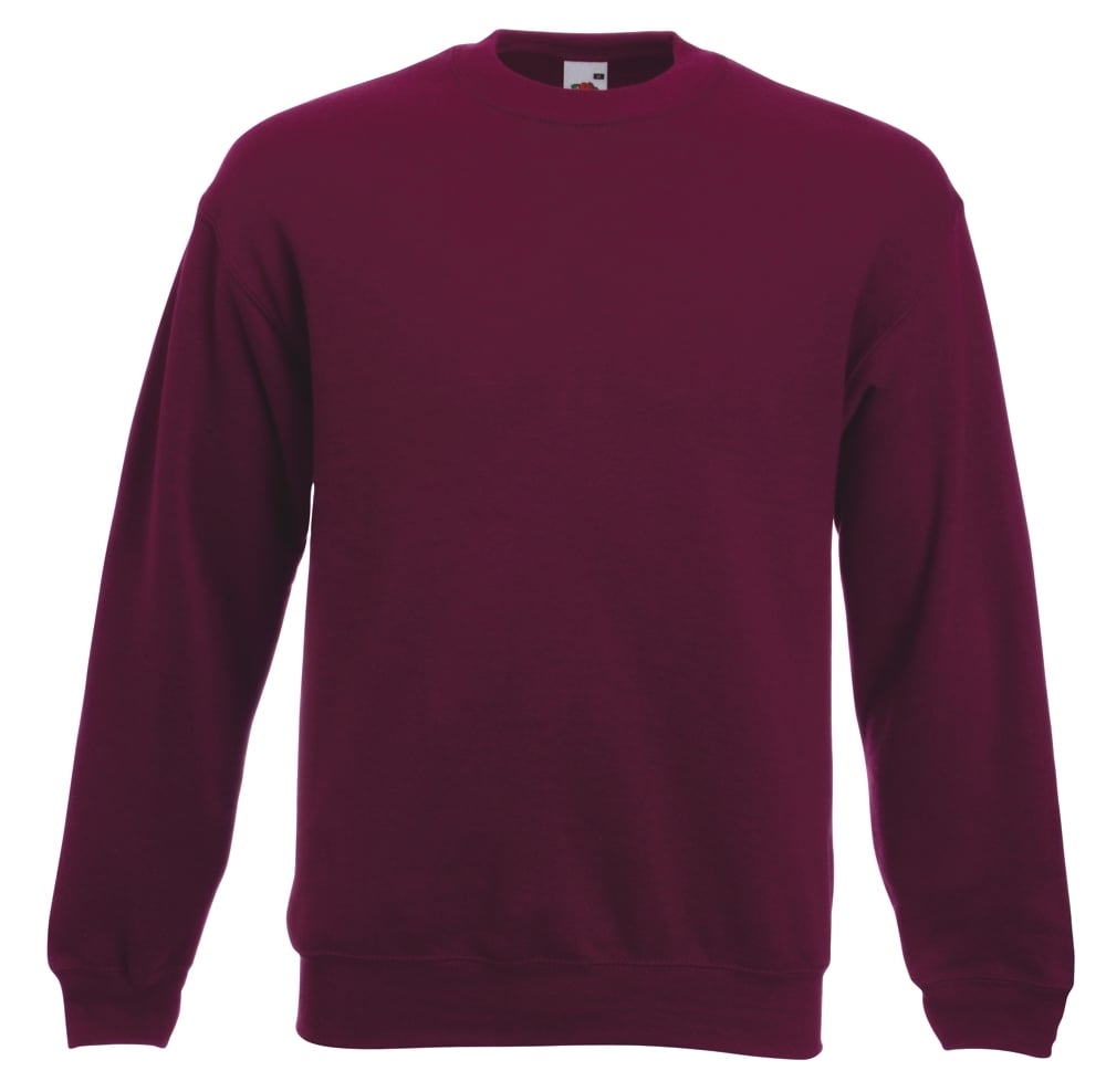 Classic Set-In Sweat-Burgundy