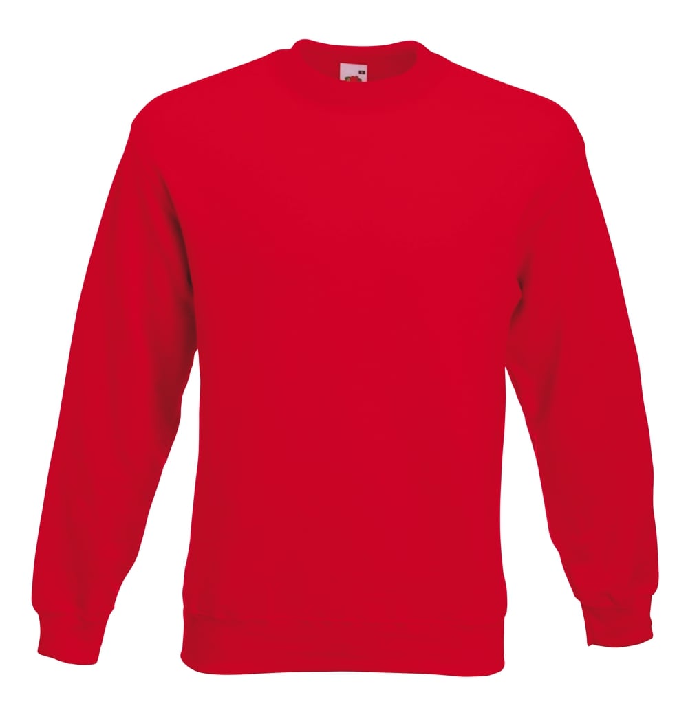 Classic Set-In Sweat-Rood