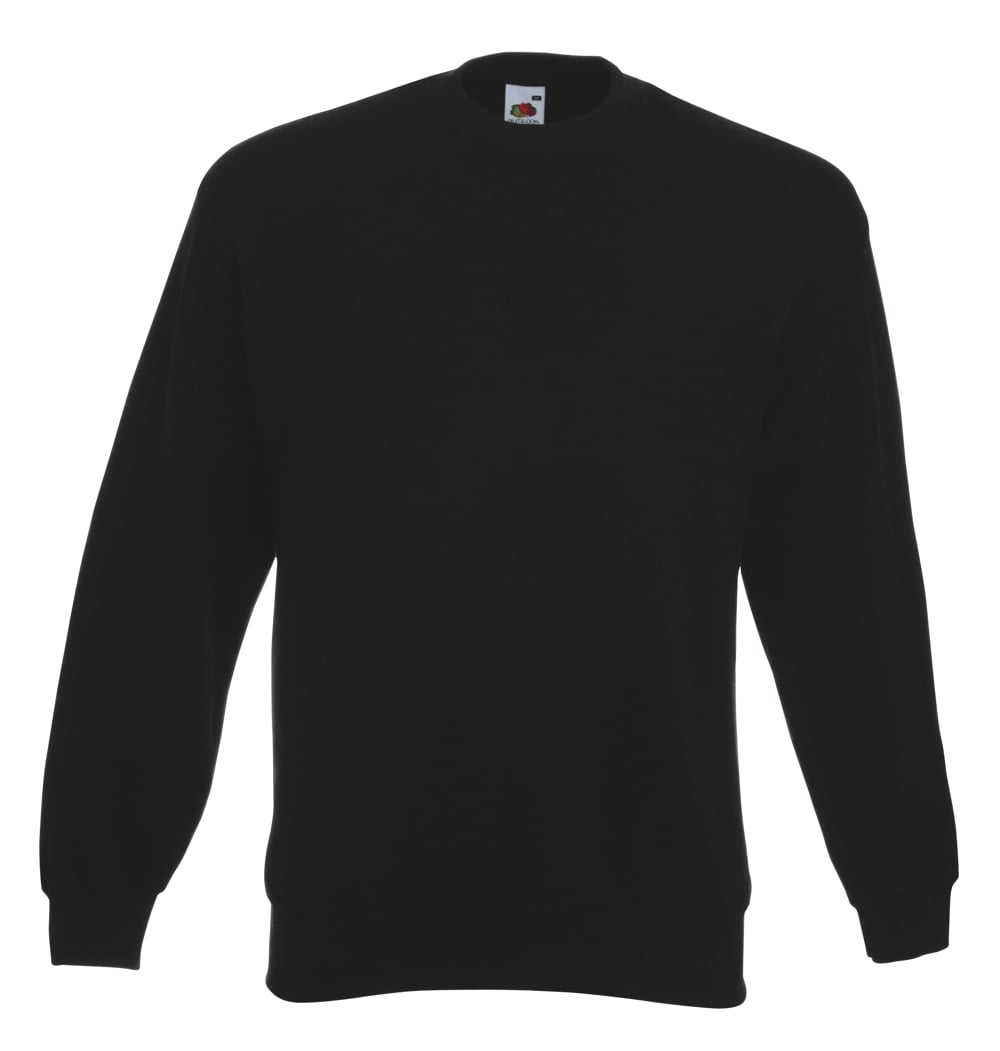 Classic Set-In Sweat-Zwart