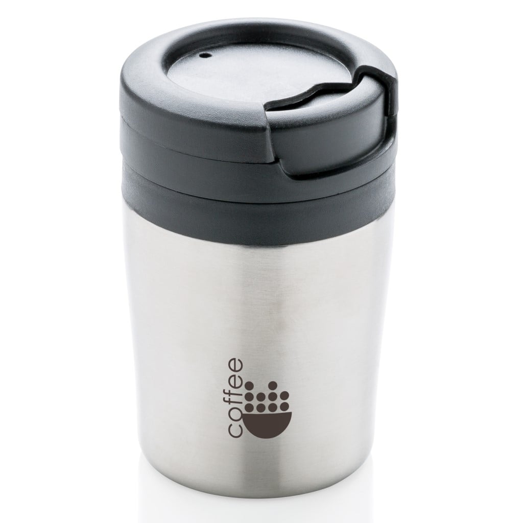 Coffee to go mok-Zilver