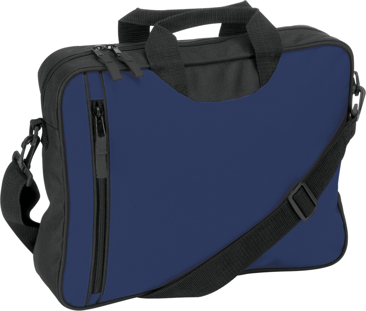 Collegetas 2 ritsvakken en draagband-Blauw