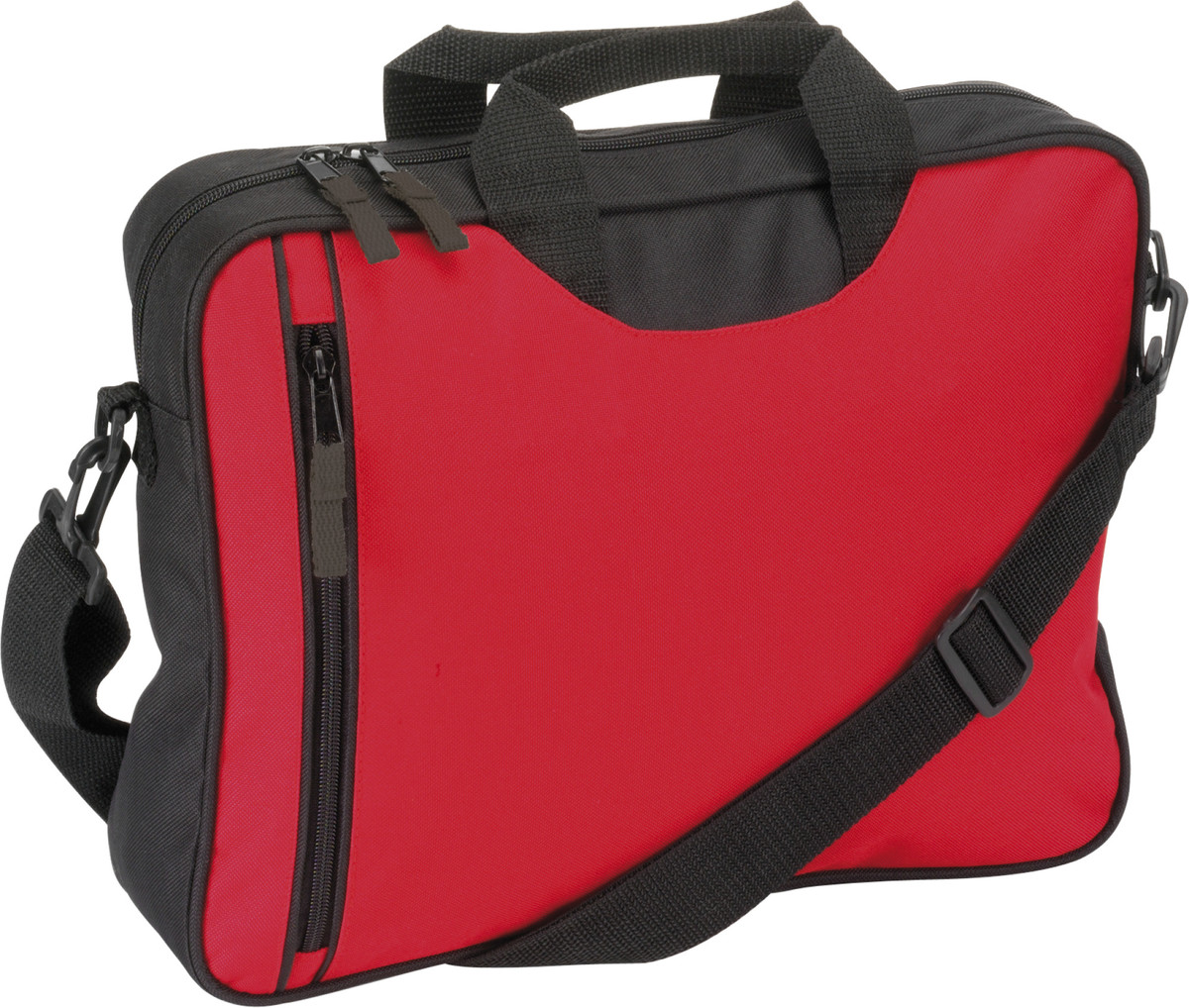Collegetas 2 ritsvakken en draagband-Rood