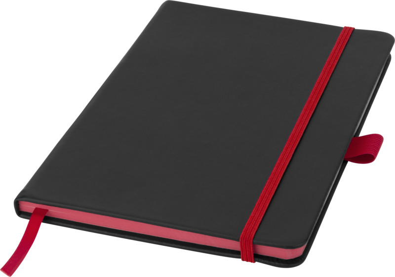 Color edge A5 notitieboek-Zwart,rood