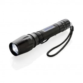 CREE zaklamp - aluminium - zoom-functie - 250 lumens - riemclip