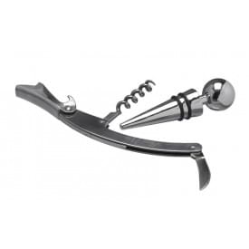 2-Delige roestvrijstalen wijnset