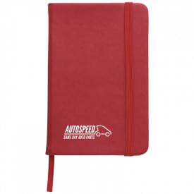 Eva notitieboek - A5 - PU - 96 vellen - gelinieerd - elastieksluiting en lint