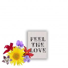 A6 zaadpapier wilde bloemen