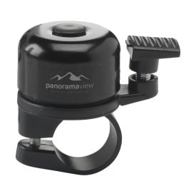 AirBell Pro fietsbel - hard kunststof - bluetooth tracker Apple Find My - stuur 22 mm