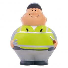 Bert® anti stress figuur - wegwerker - 10 cm