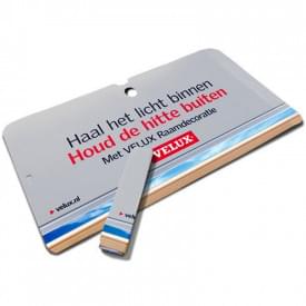 Auto zonnescherm budget full color