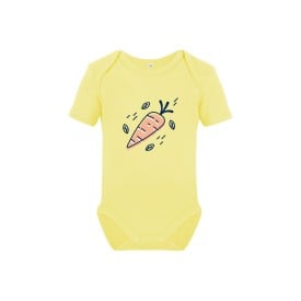 Bailey bodysuit - biologisch katoen - 220 g/m² - korte mouwen