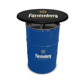 Barrel Tafel RAL met Zwart Blad