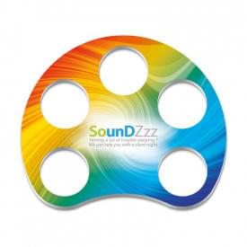 Bekerhouder - Ø 24,7 cm - kunststof - custom vorm