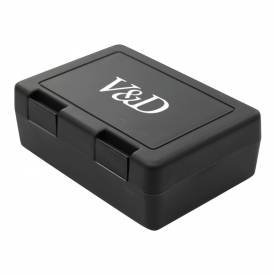 Dinner broodtrommel - kunststof - met kliksluitingen