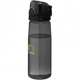 Capri sportfles 700ml - tritan - transparant gekleurd - met drinktuit