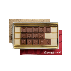 ChocoTelegram Fijne Paasdagen - 21 blokjes