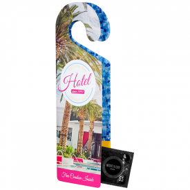 Deurhanger met condoom