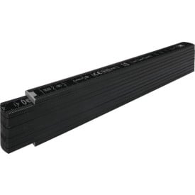 Duimstok Stabila zwart 2 meter