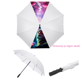 Falcone® golfparaplu eigen ontwerp - Ø 120 cm - automaat - windproof 