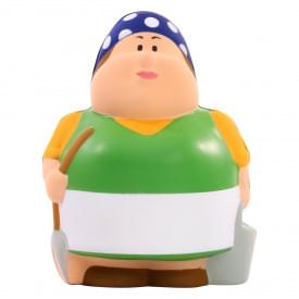 Berta® anti stress figuur - boerin - 10 cm