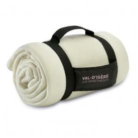 Fleecedeken - 180gr/m² - met handvat - lage oplage