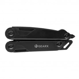 Gear X multitool - aluminium en RVS - 13 functies - in geschenkdoos