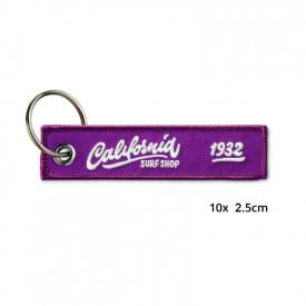 Sleutelhanger - katoen en polyester - 10 cm - borduring