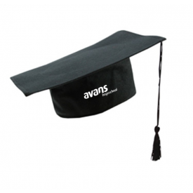 Afstudeerhoed - polyester - inclusief traditionele kwastje